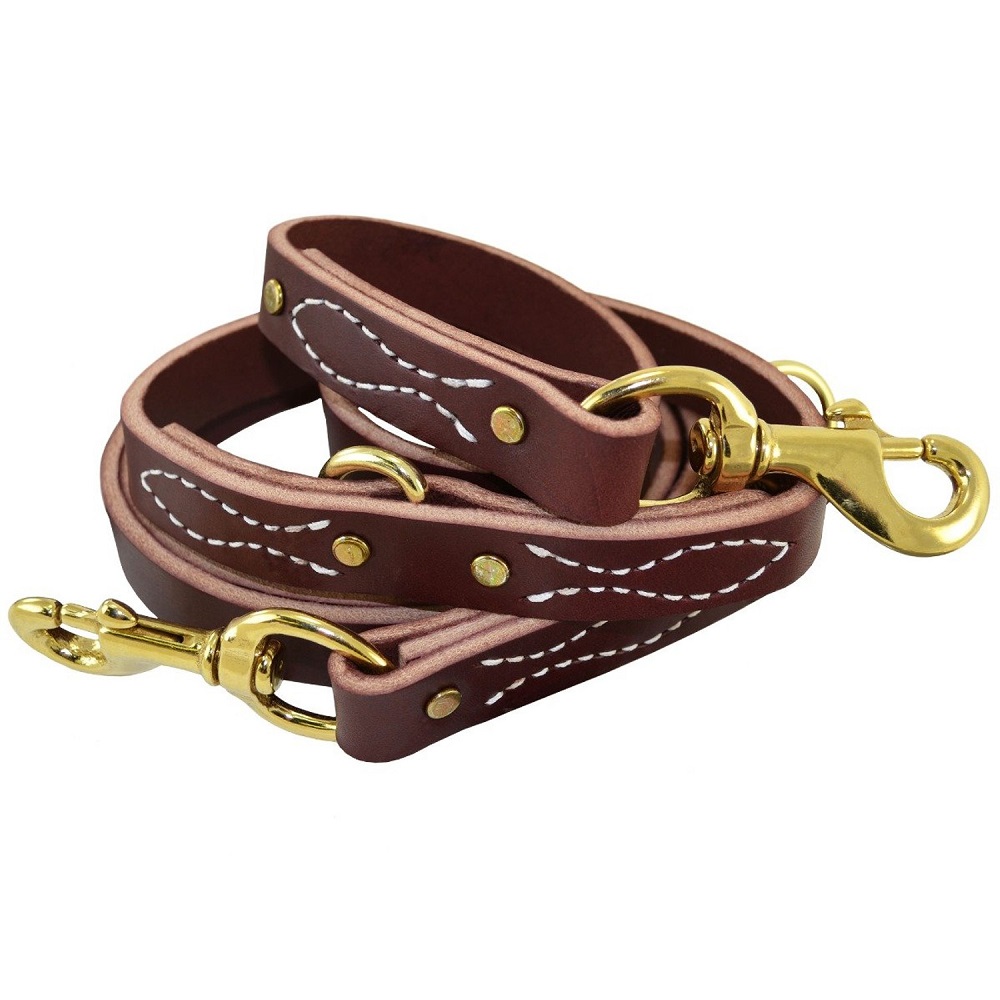 leather dog collars leashes