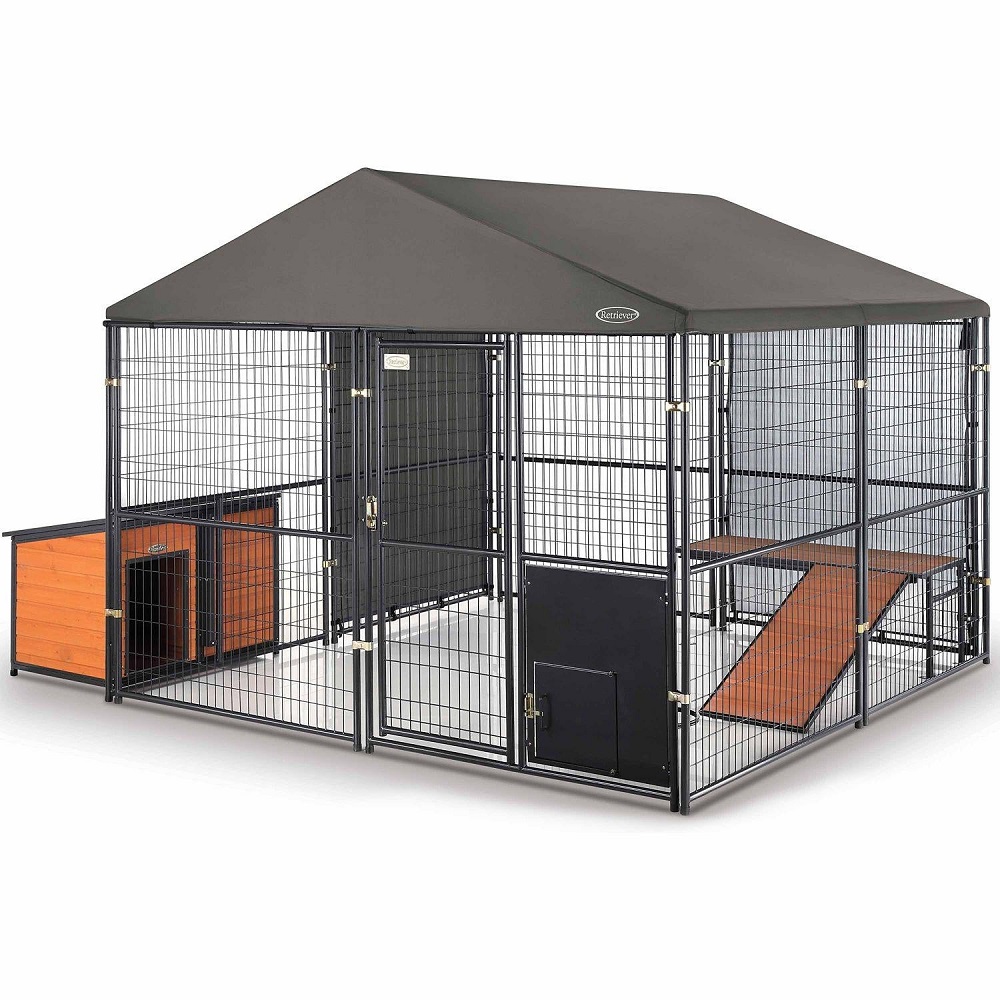 retriever dog kennel