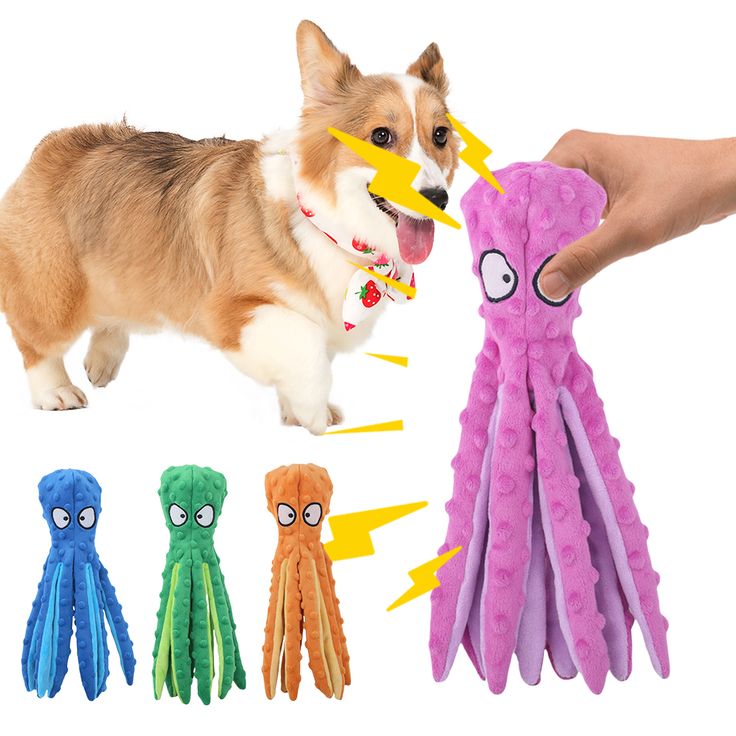 Squeaky Toys Octopus