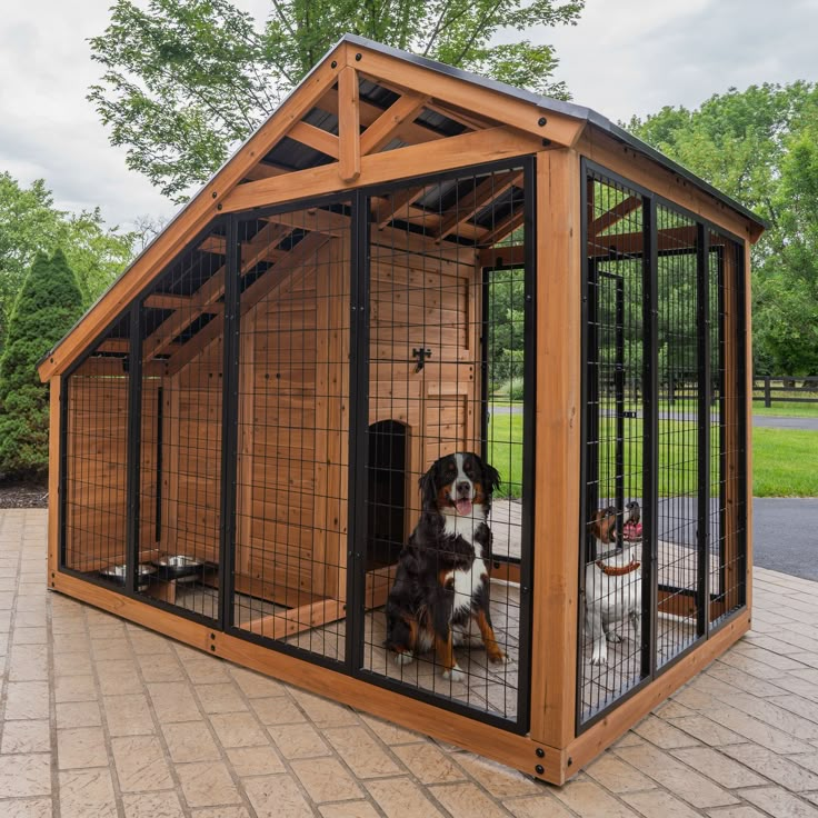 dog kennel outdoor