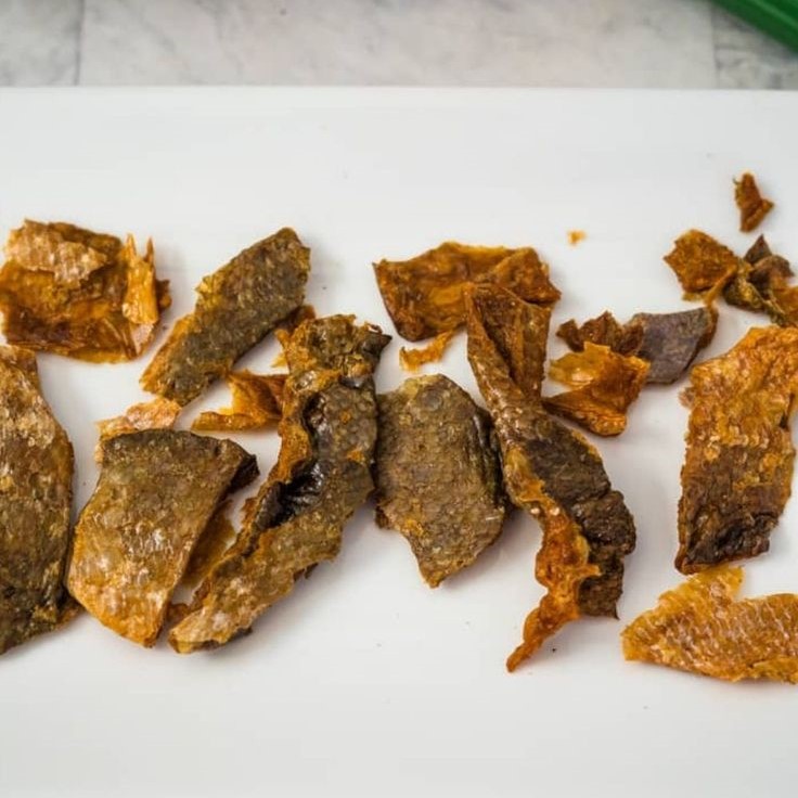 salmon skin dog treats