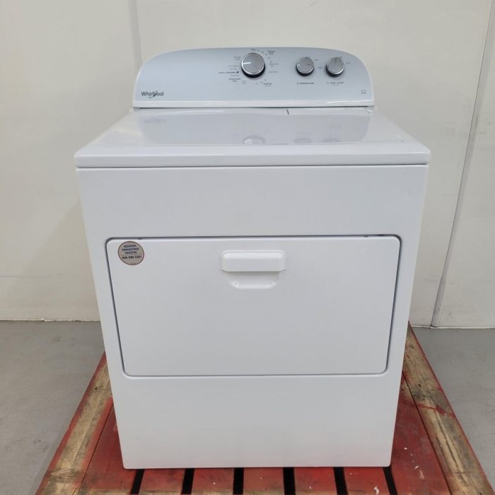 whirlpool tumble dryer